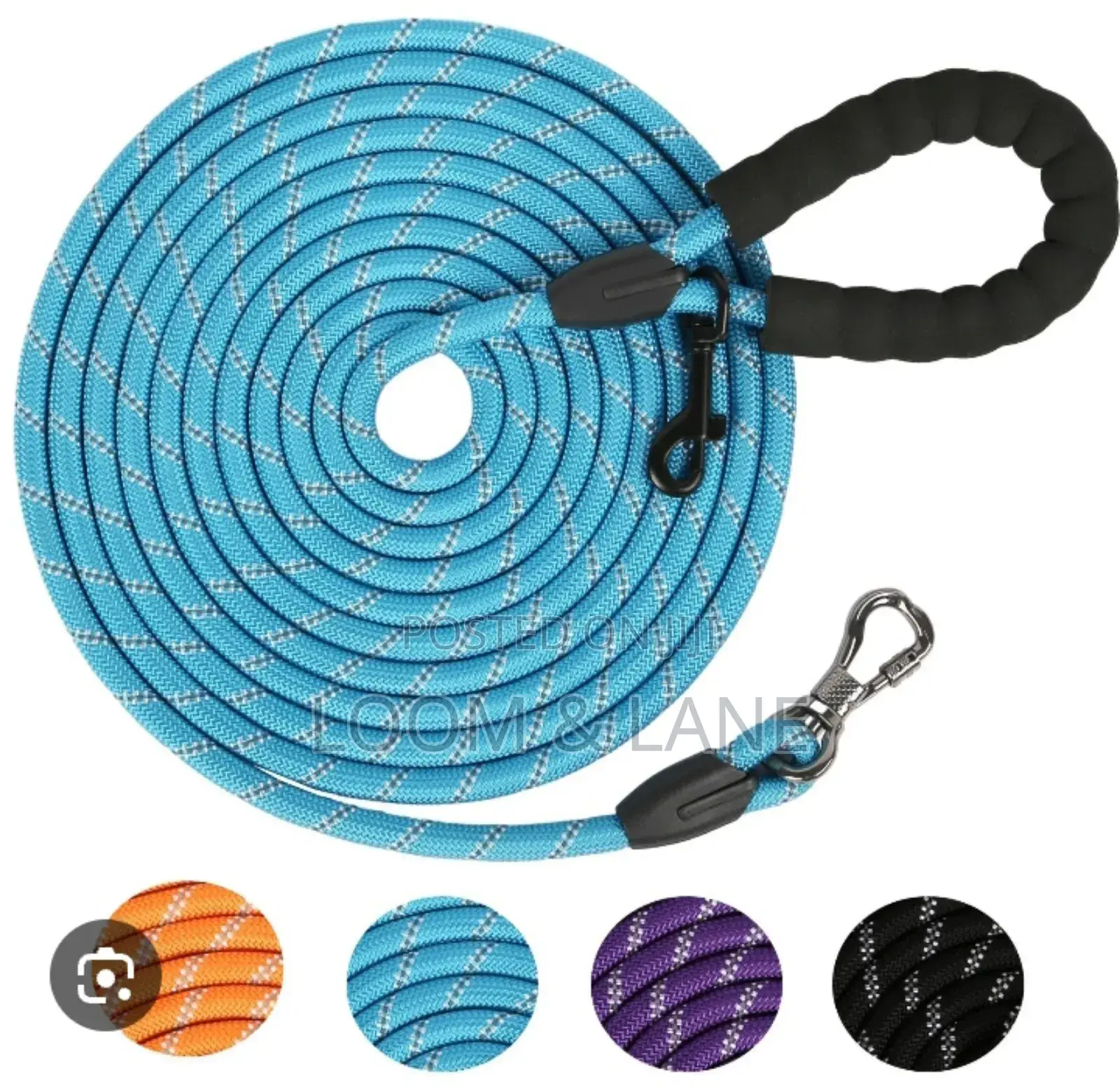 Durable Pet Nylon Rope Leash for Big Dogs