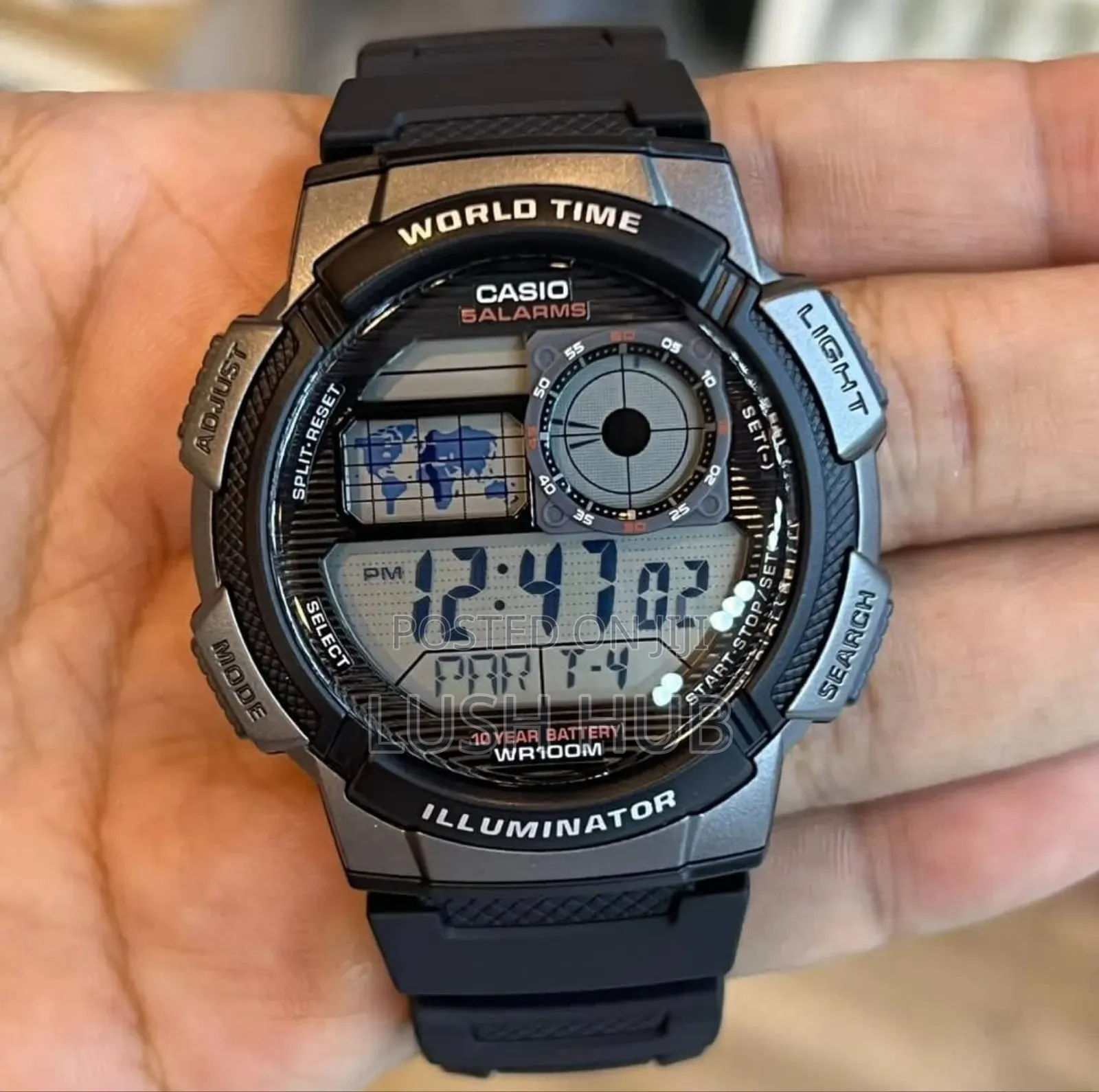Casio Illuminator World Time