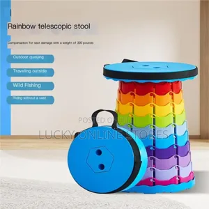 Rainbow Telescopic Stool
