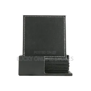 Kingfom Drinks Coasters With Holder