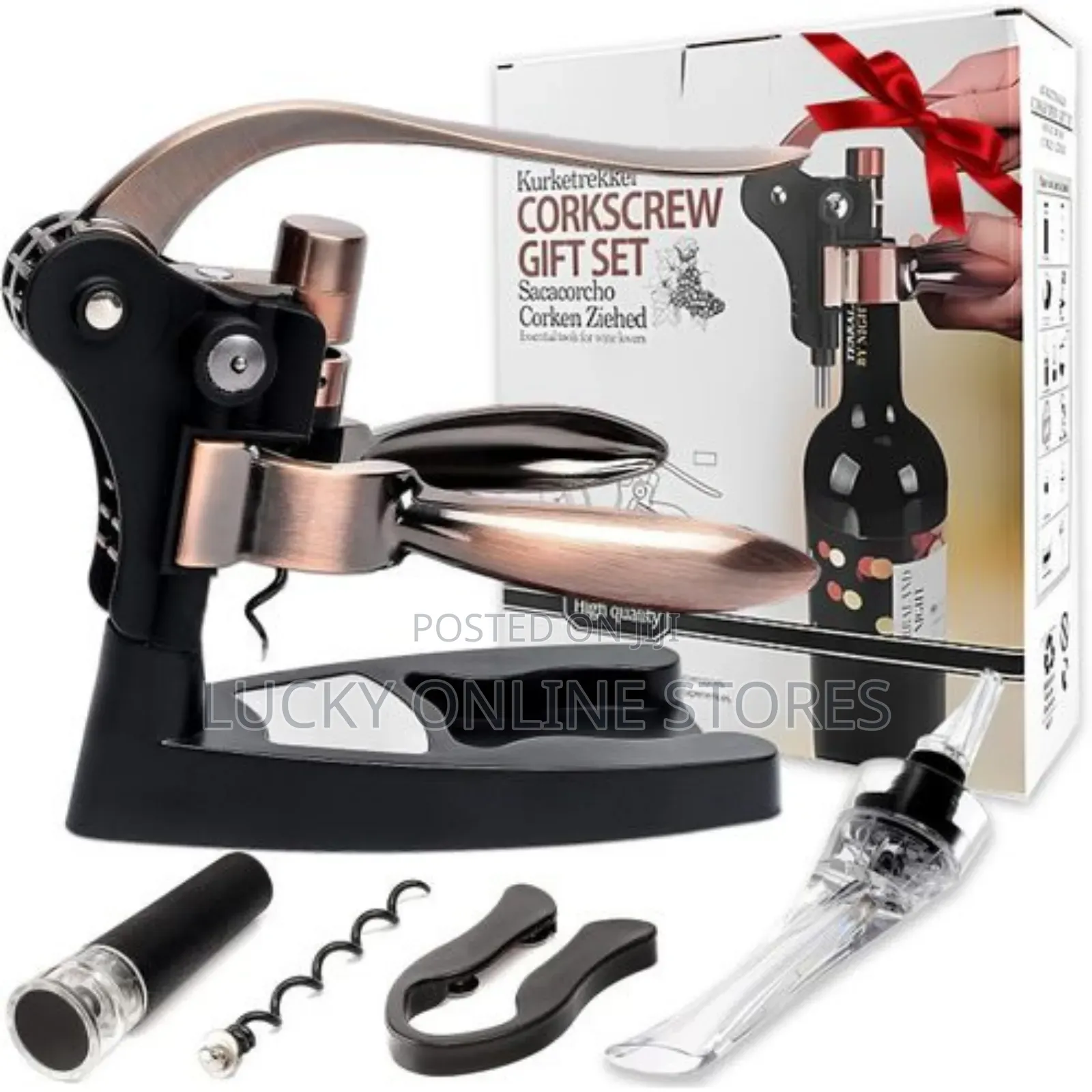 Corkscrew Wine Opener Kit