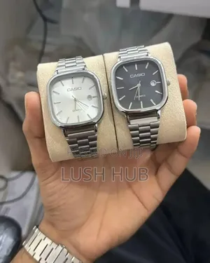 Casio Silver Pair Watch