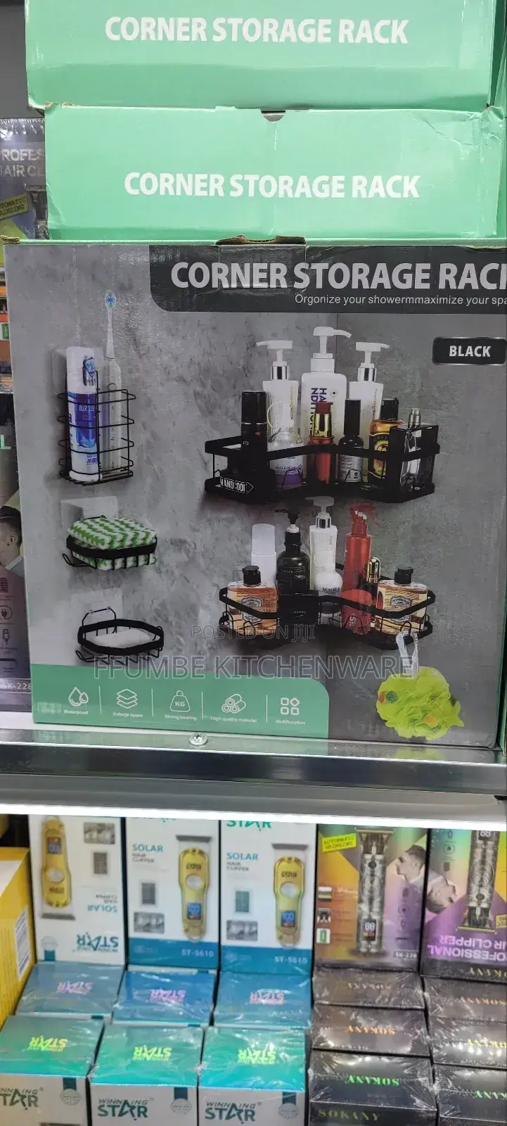 Bathroom Rackers or Shower Candy