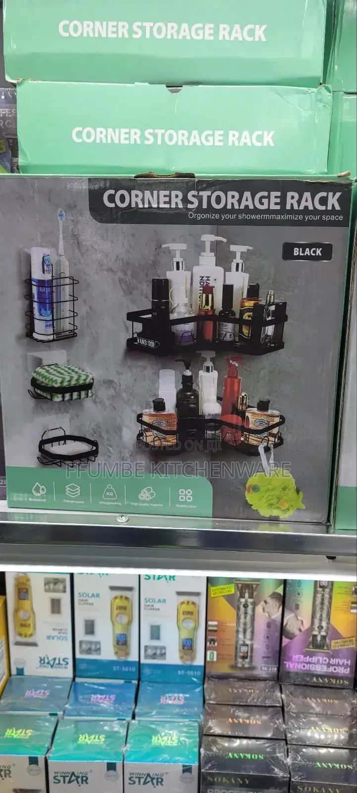 Bathroom Rackers or Shower Candy