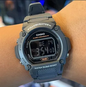 Casio Illuminator Black Watch
