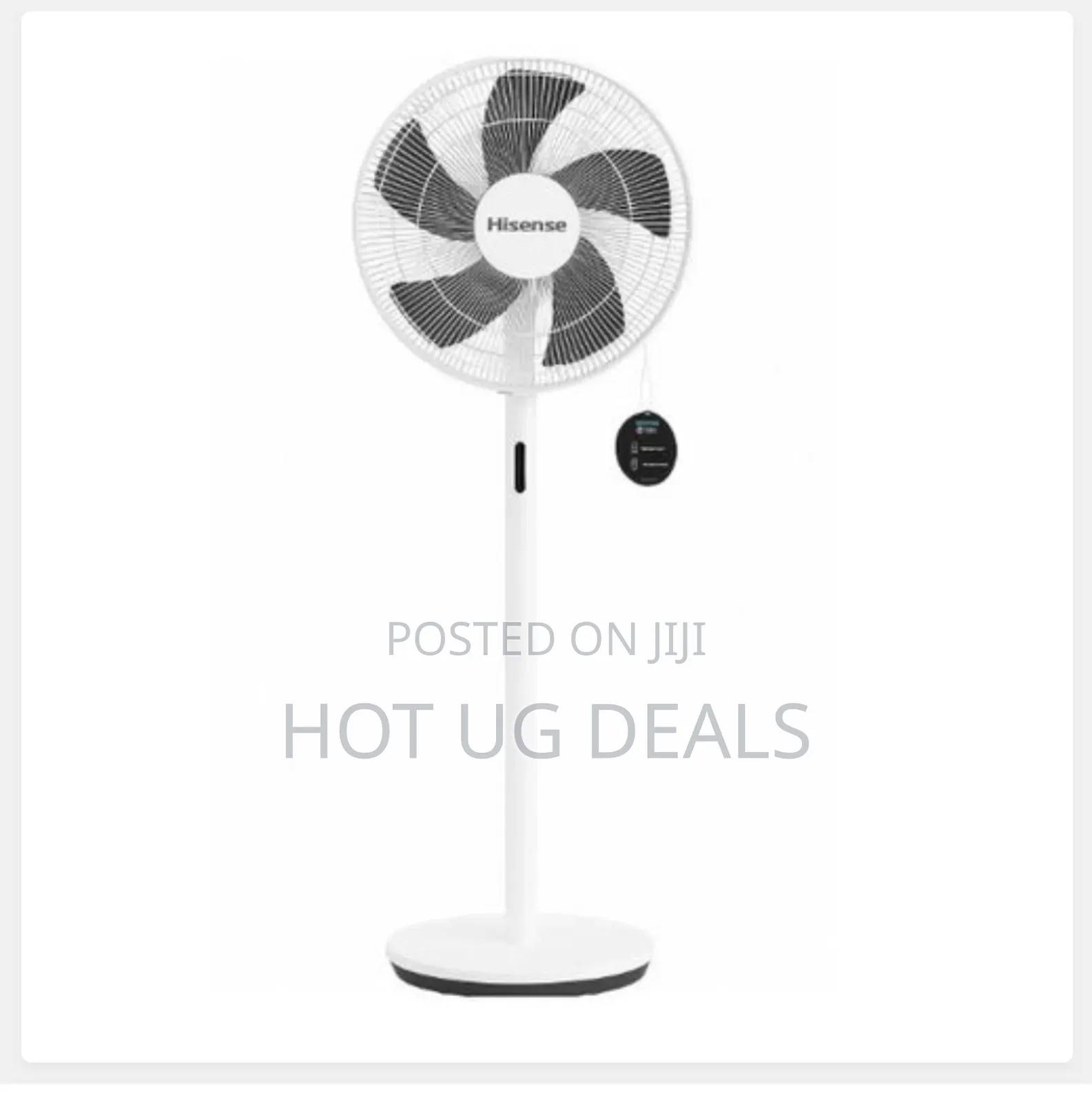 Hisense 16 Inch Stand Fan With Remote ,Timer & Sleep Function