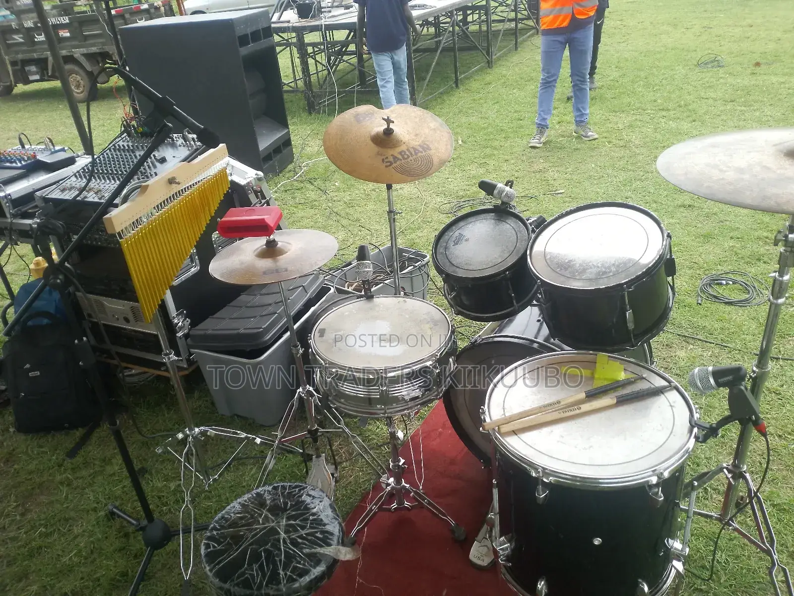 Hire Drum Set Fully Miked