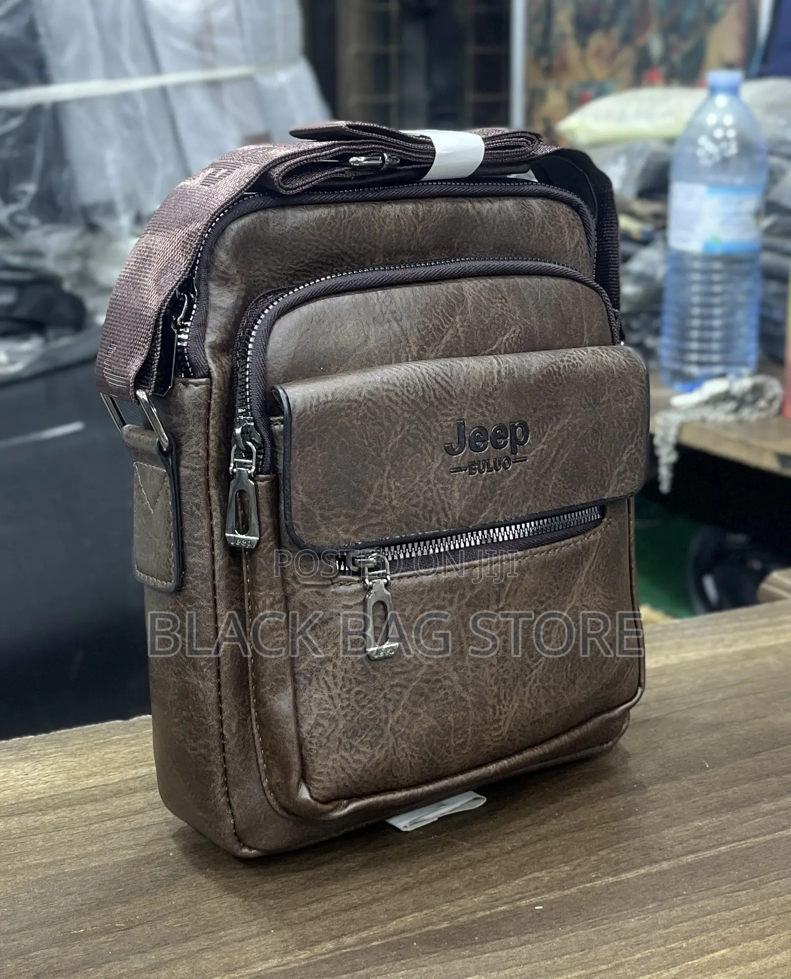 Jeep Pu Leather Bag