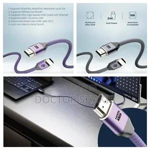 New Hdmi to Hdmi Braided Cable,3metre