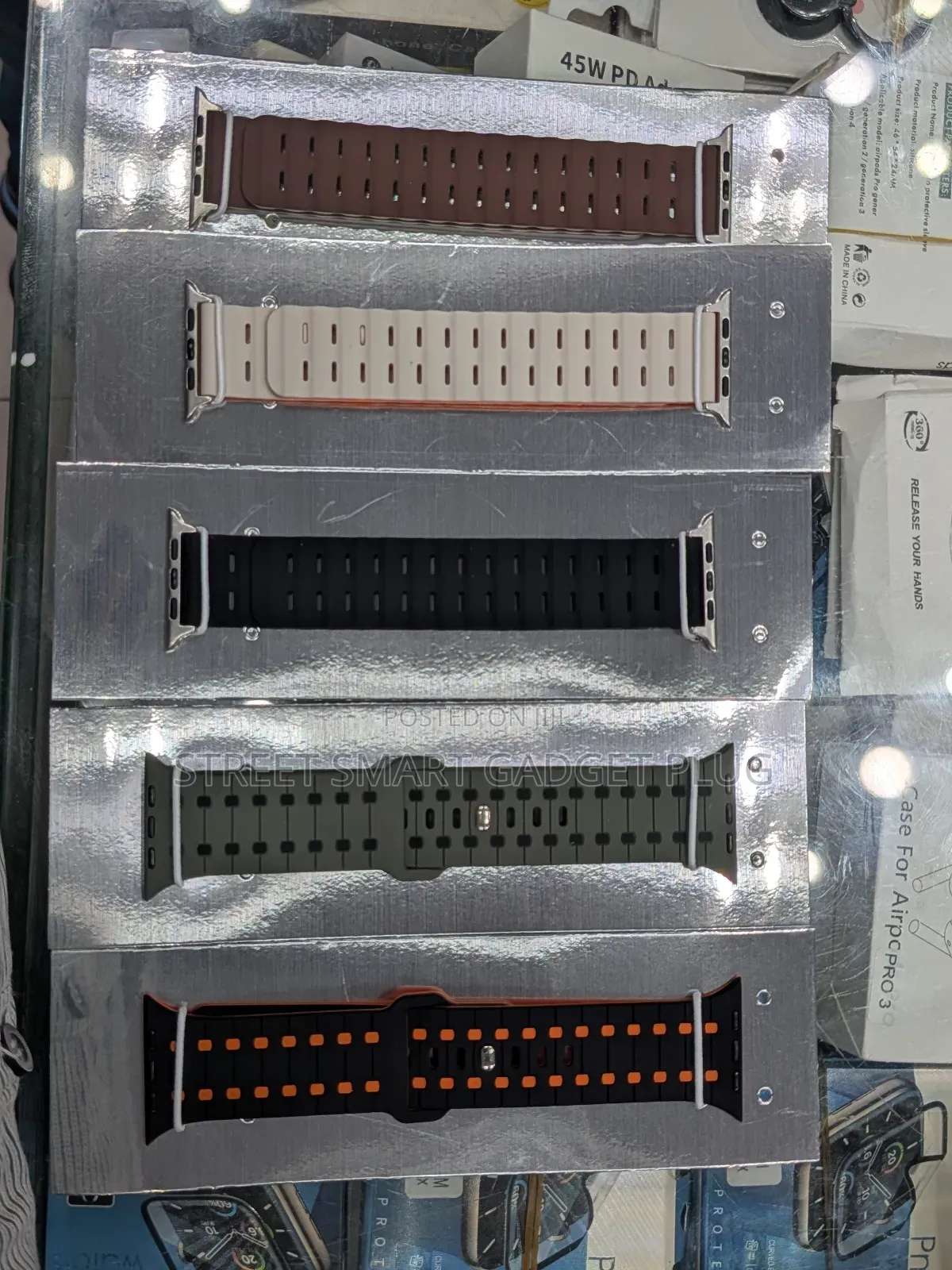Premium Rubber Straps 4 Apple Watch