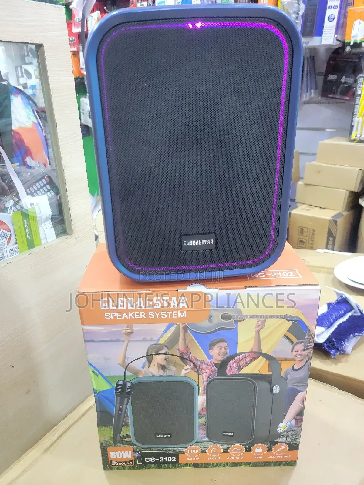 Globalstar Speaker System, Model Gs-2102.