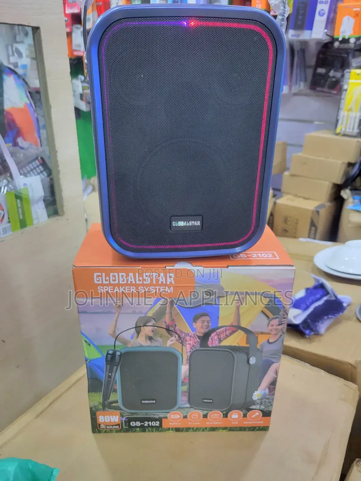 Globalstar Speaker System, Model Gs-2102.