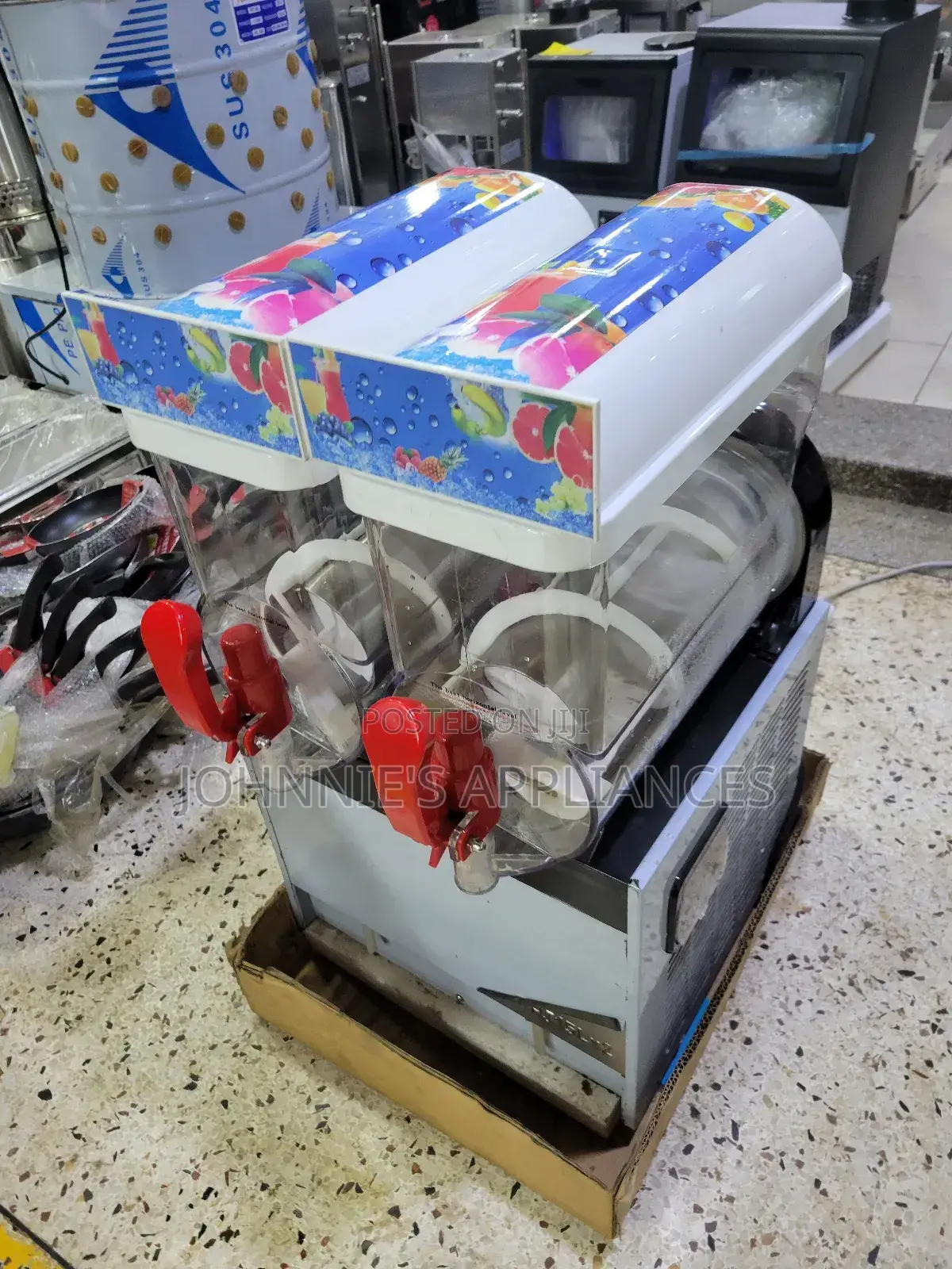 Commercial Double-bowl Slush Machine 40l