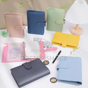 Brandnew A5 Refillable 6-Ring Leather Binder Notebook Cover
