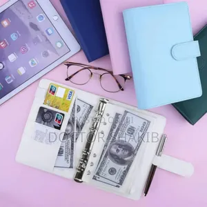 Brandnew A5 Refillable 6-Ring Leather Binder Notebook Cover