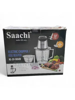 Saachi Double Blade Electric Chopper/Egg Nl-Ch-565eb