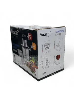 Saachi Double Blade Electric Chopper/Egg Nl-Ch-565eb