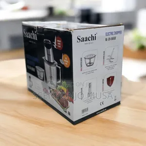 Saachi Double Blade Electric Chopper/Egg Nl-Ch-565eb