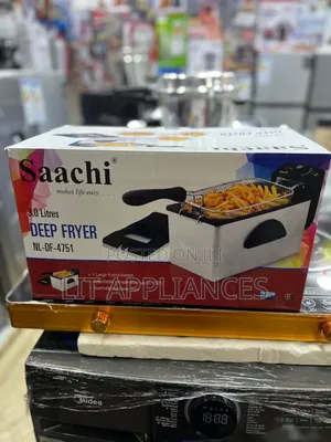 Sachi Single Deep Fryer 3l , Very Strong, Stainless Steel,2000w