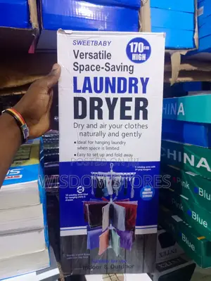 Space-Saving Laundry Dryer.