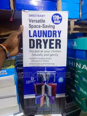 Space-Saving Laundry Dryer.