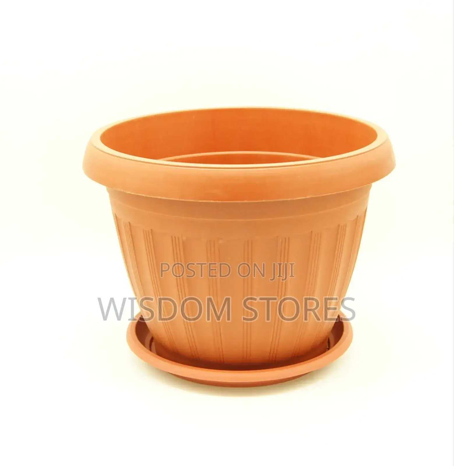 Round Plastic Plant Flower Pots