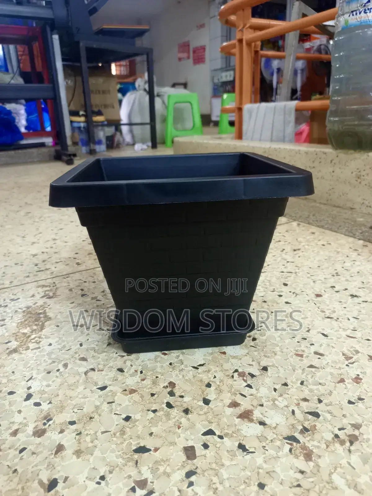 Square Plastic Plant Pot