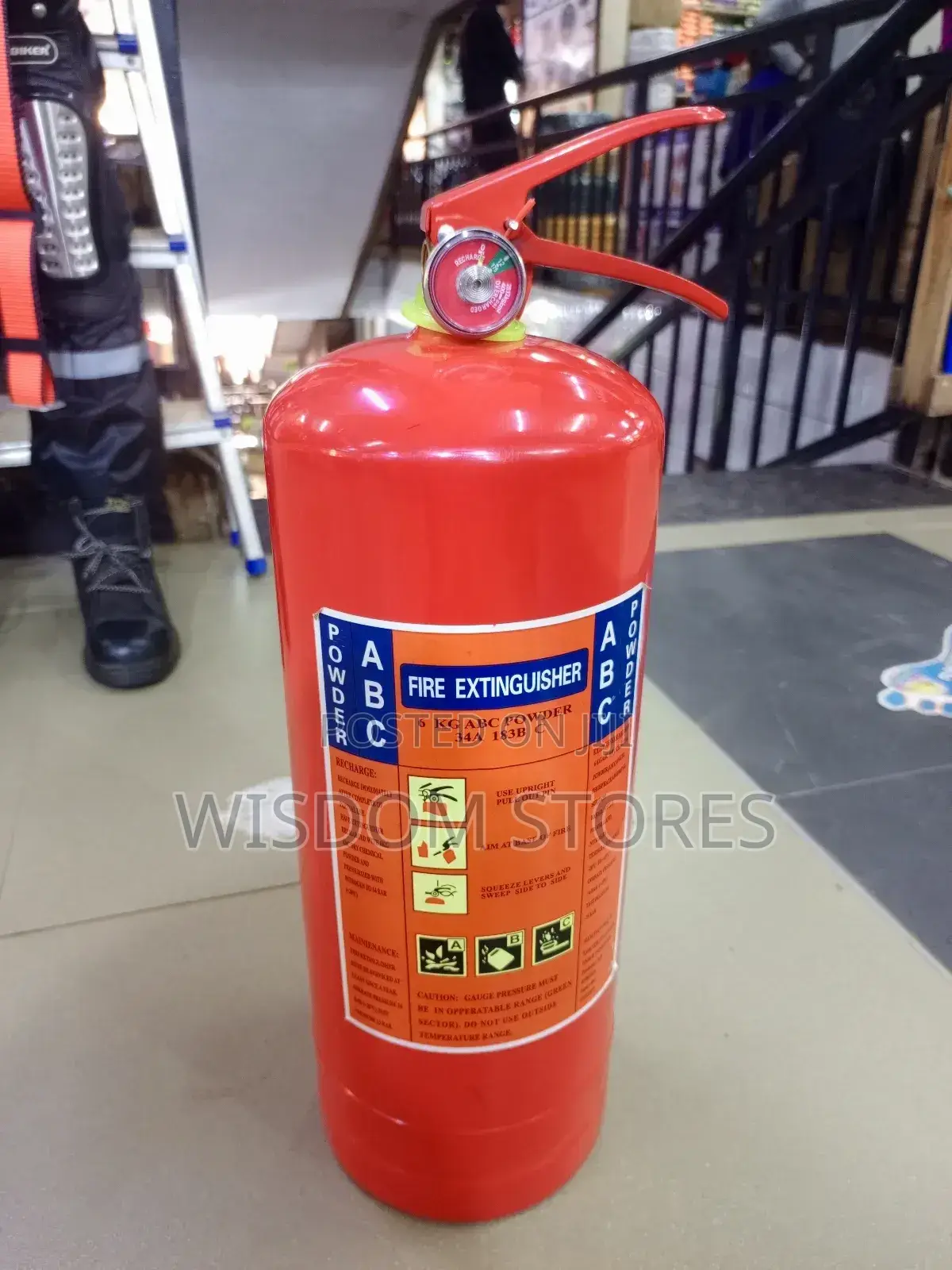 6kg Powder Fire Extinguisher.