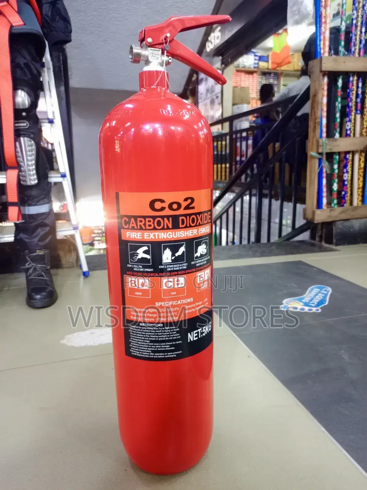 Co2 (Carbon Dioxide) Fire Extinguisher. 5kg