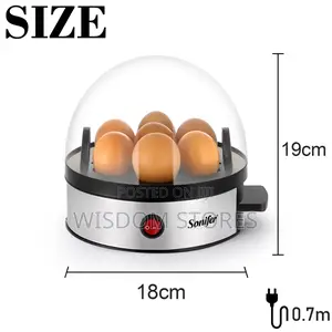 Stainless Steel Automatic Electric Egg Boiler Steamer