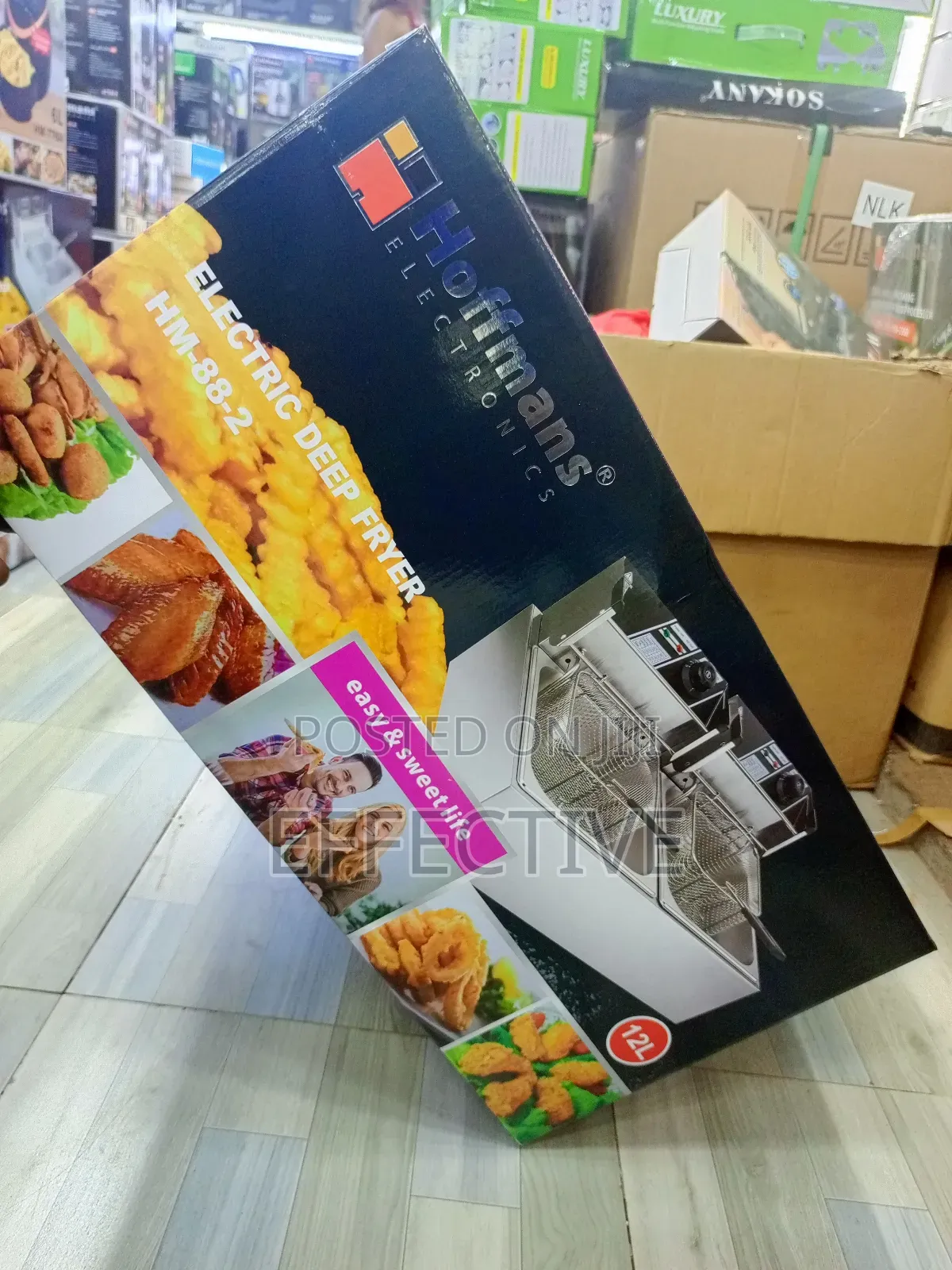 Electric Deep Fryer, Model Hm-88-2.