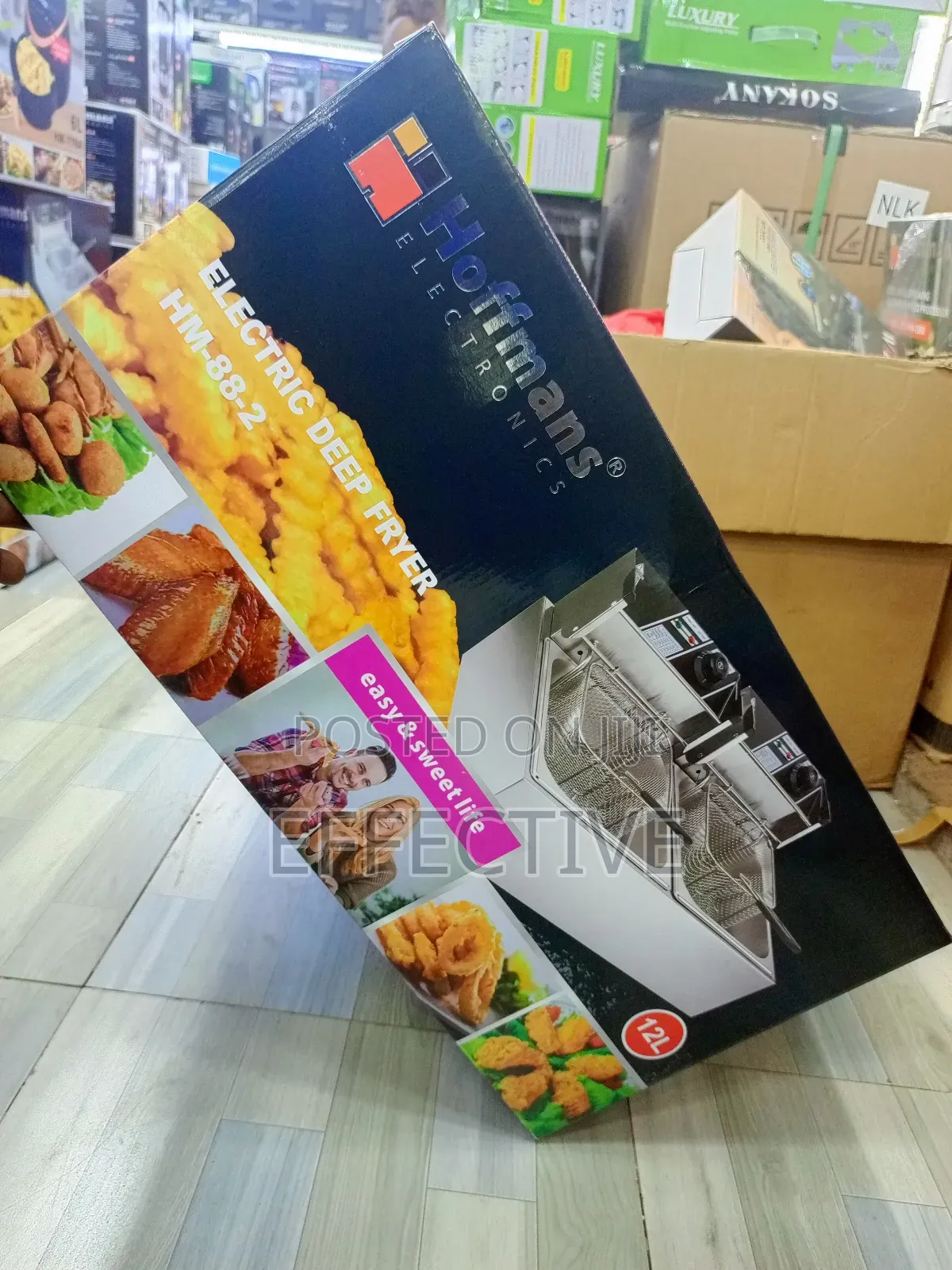 Electric Deep Fryer, Model Hm-88-2.