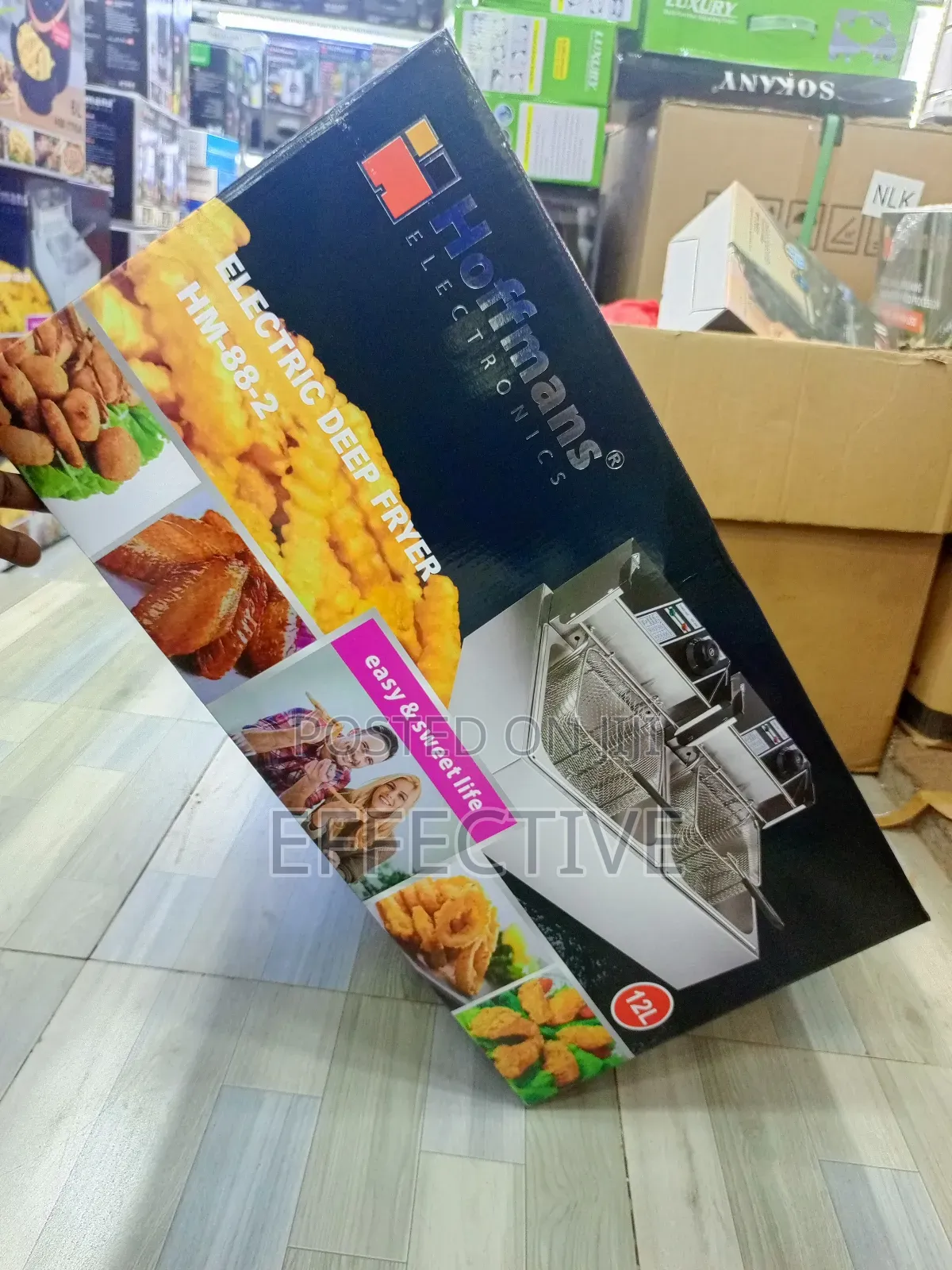Electric Deep Fryer, Model Hm-88-2.