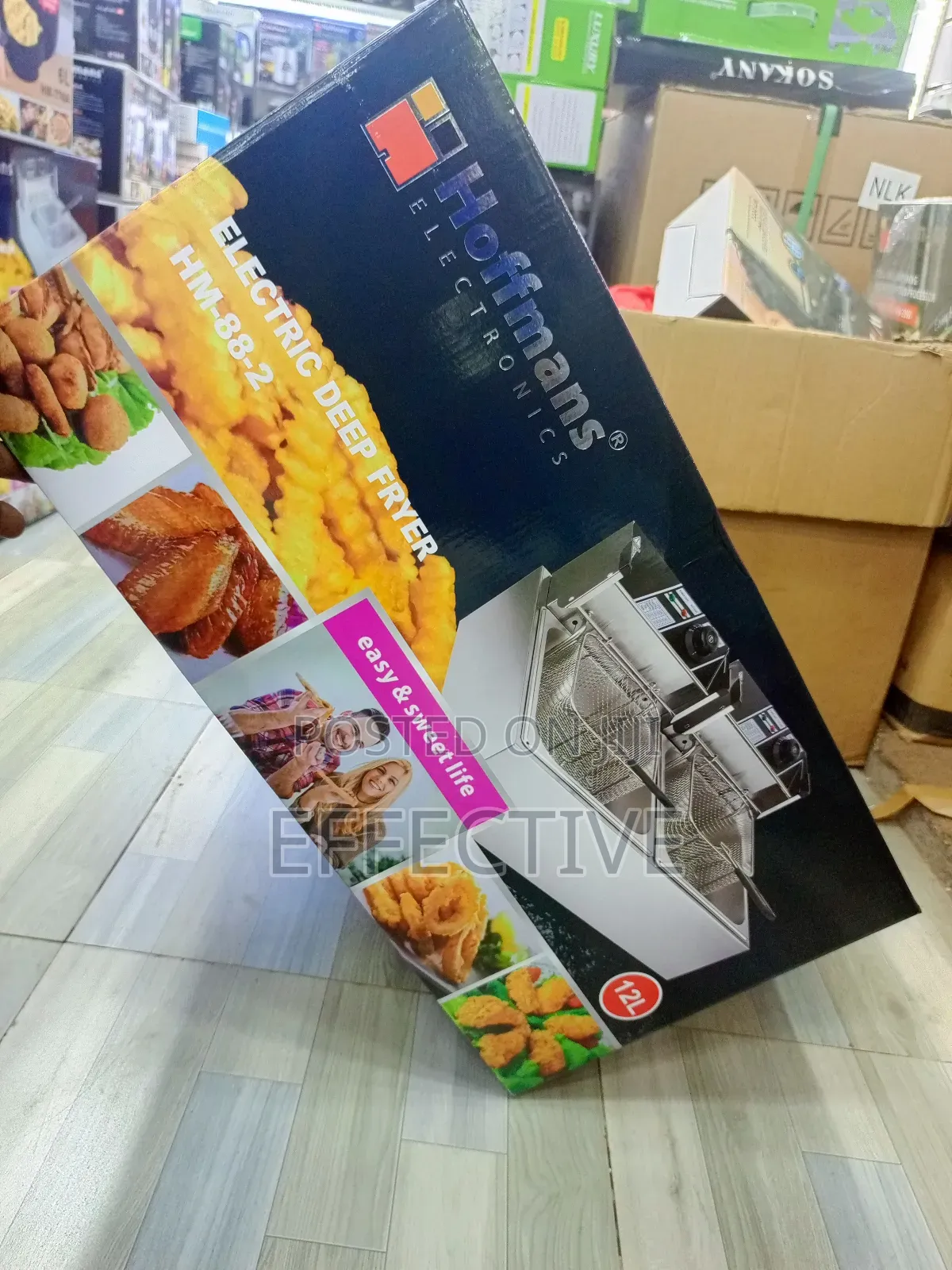 Electric Deep Fryer, Model Hm-88-2.