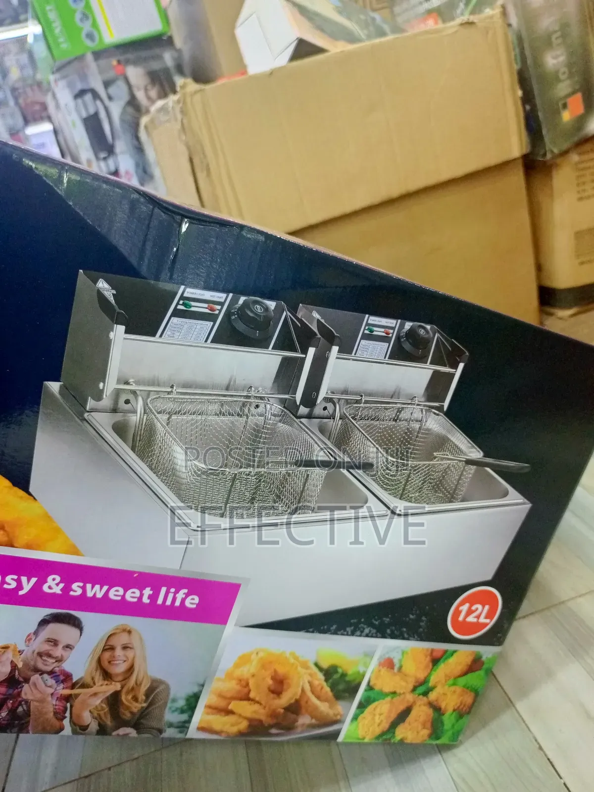 Electric Deep Fryer, Model Hm-88-2.