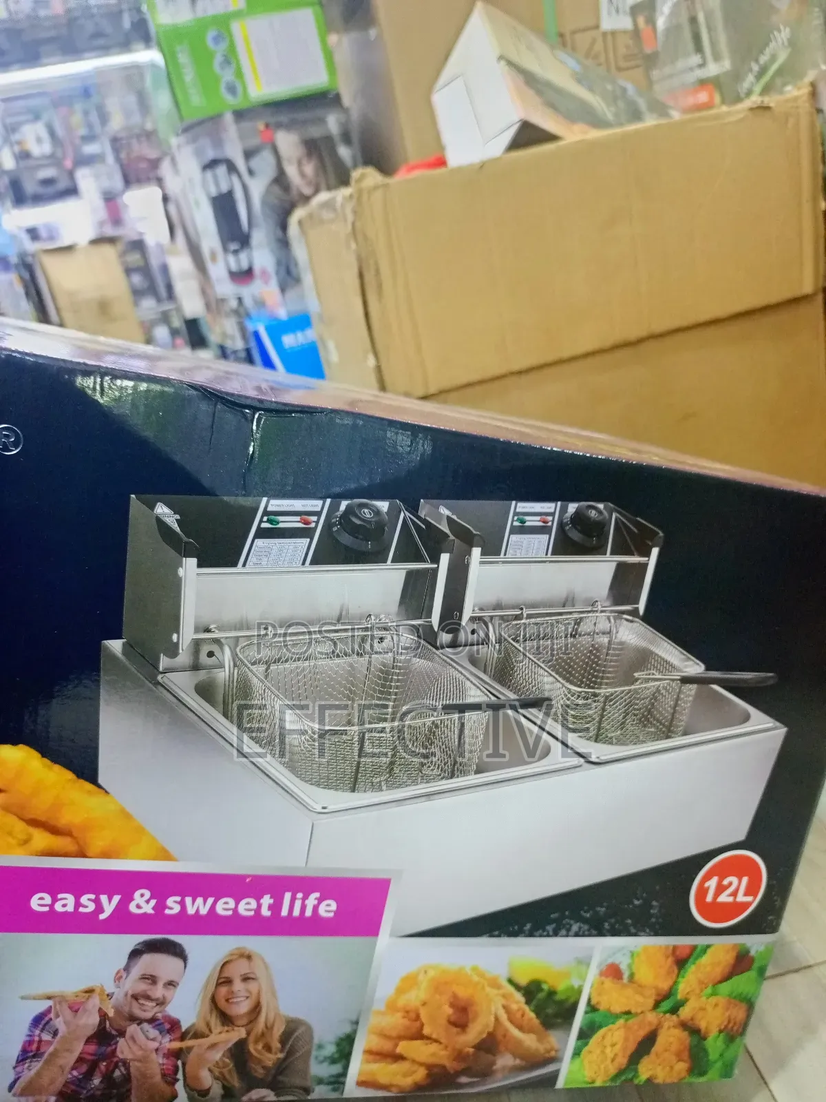 Electric Deep Fryer, Model Hm-88-2.