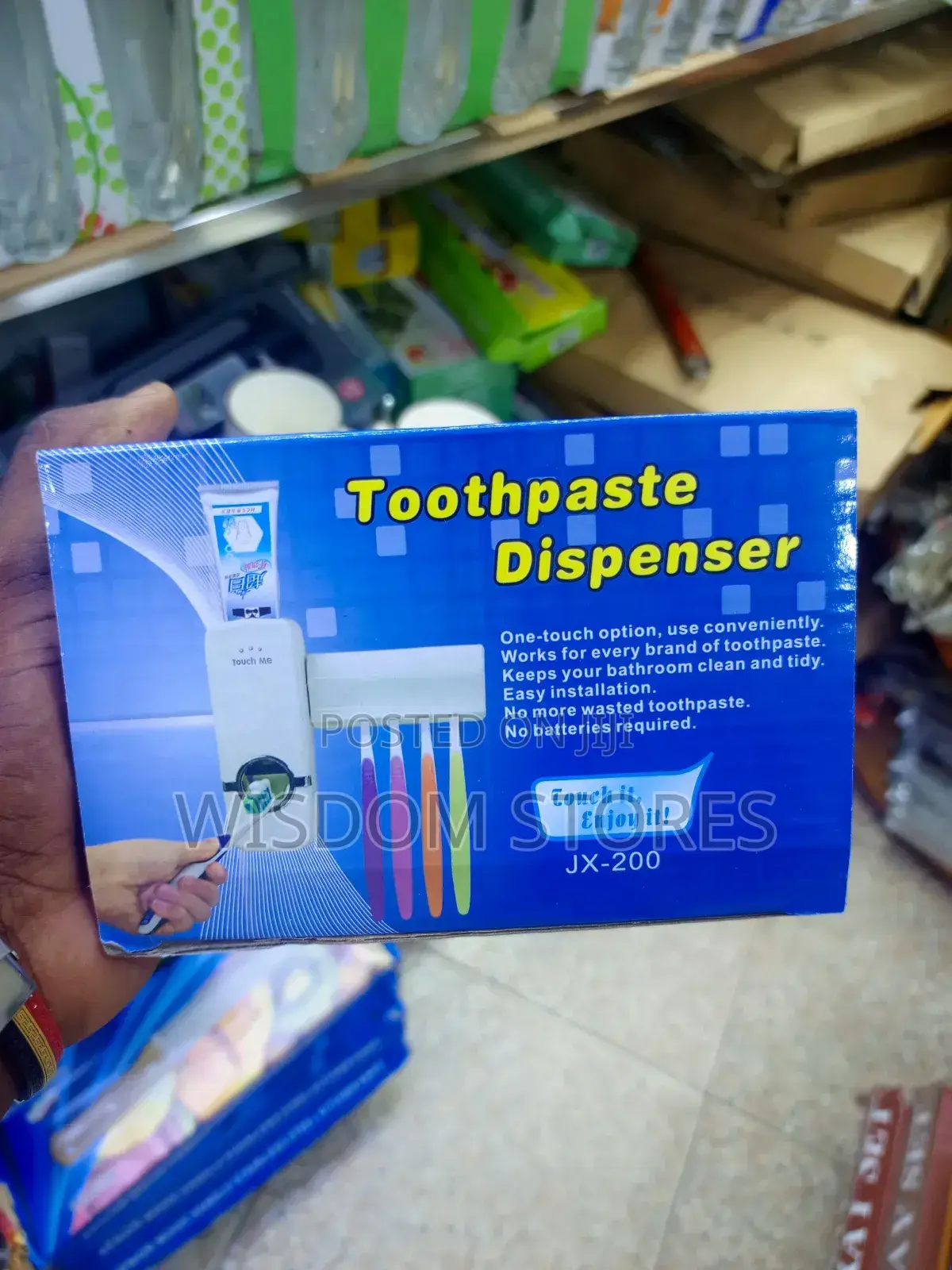 Jx-200 Automatic Toothpaste Dispenser.