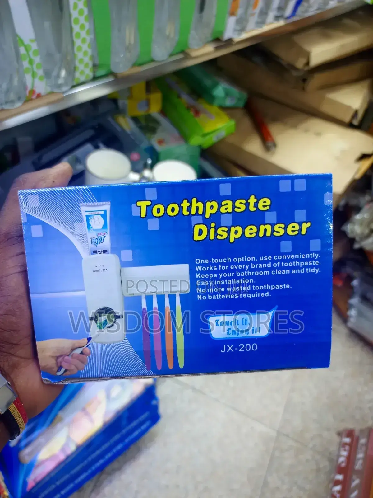 Jx-200 Automatic Toothpaste Dispenser.