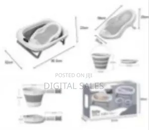 Newborn 4-Piece Baby Waterproof Non-Slip Bed Bathtub Play Wash Basin