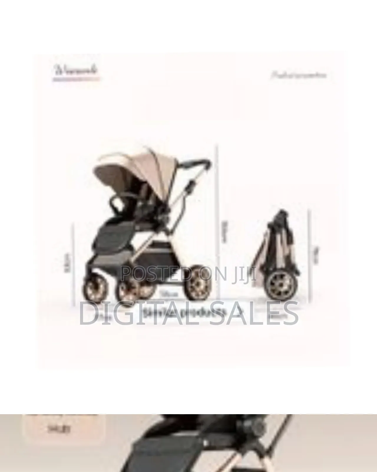 2 Way Push Front and Back Kids-Toys Baby Stroller