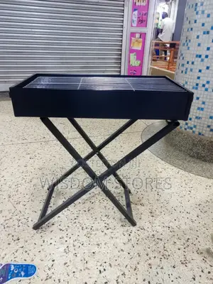 Portable, Foldable Charcoal Barbecue Grill.