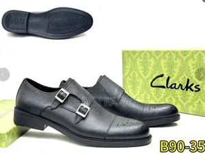 Men’S Super Classic Black Double Monk Strap Gentle Oxfords