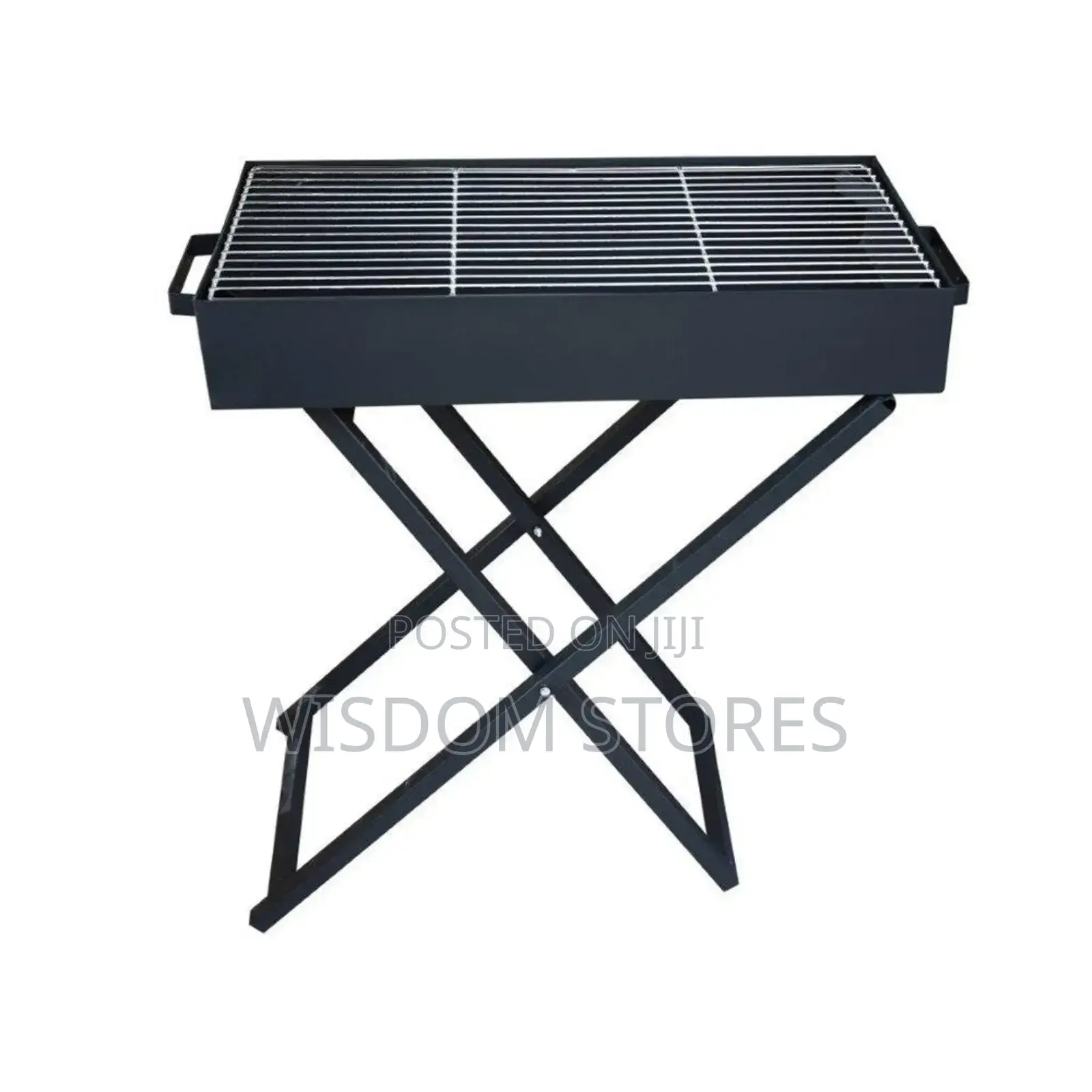 Small Outdoor Portable Foldable Charcoal BBQ With Grill 30*40 Cm