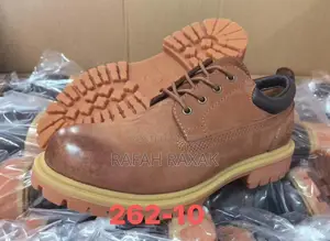 Men’S Brown Timberland Casual Oxford Work Leather Shoes