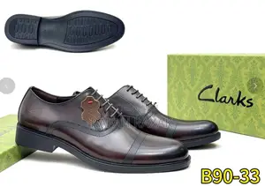 Men’S Coffee Brown Clarks Formal/Gentle Oxford Shoes