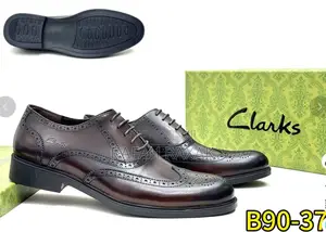 Original Men’S Coffee Brown Clarks Oxford Gentle Oxford Shoes