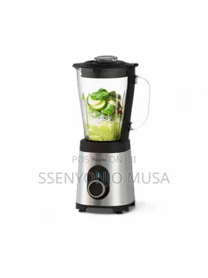 Saachi Blender 1.7l - 2-in-1 Nl-Bl-4411 - Glass Jar-900ml-600w