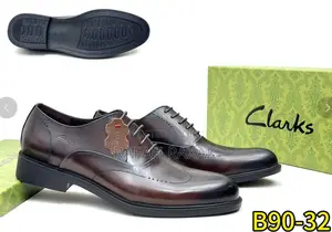 New Super Classic Men’S Brown Clarks Formal Gentle Leather Shoes