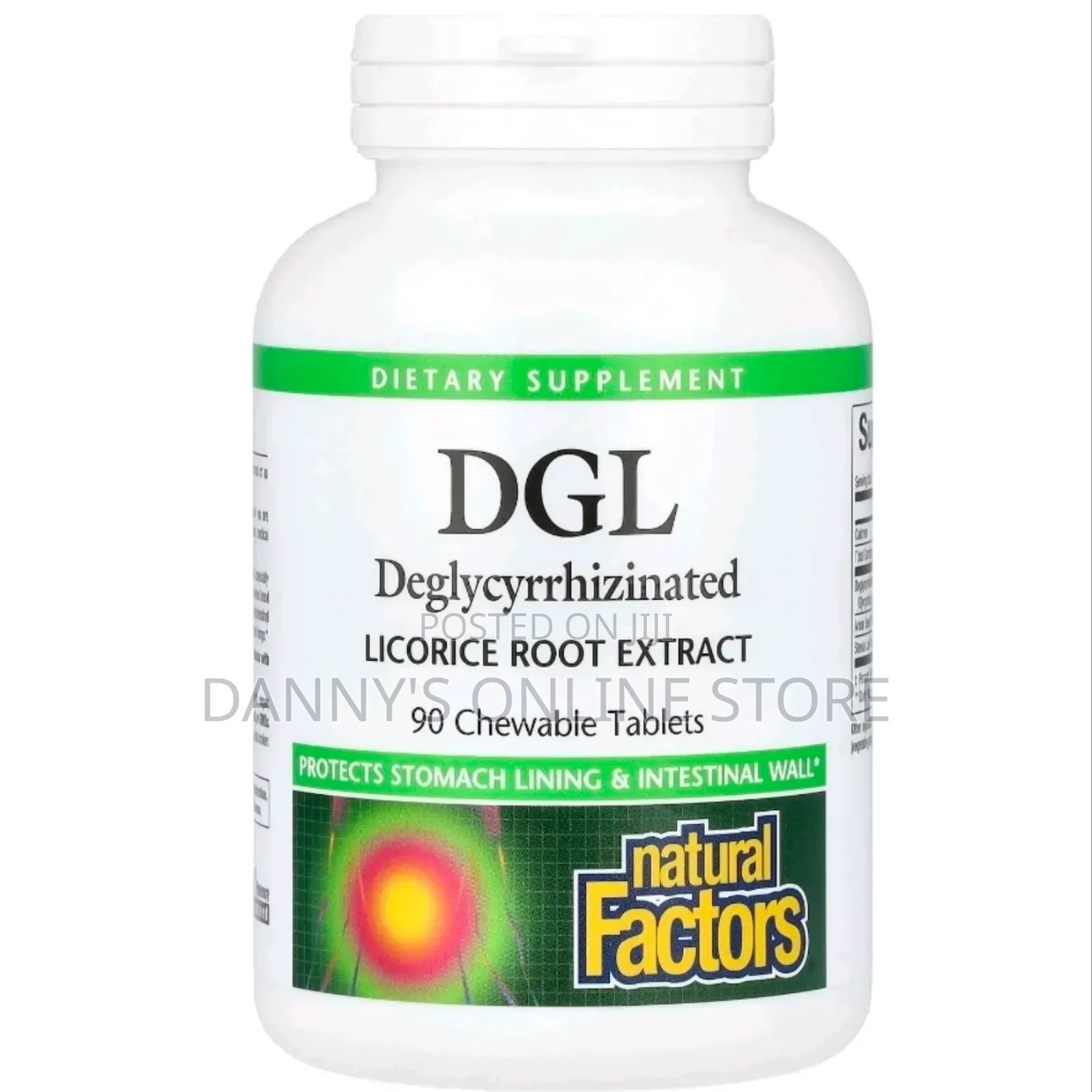 Dgl, Deglycyrrhizinated Licorice Root Extract, 90 Chewable Tablets
