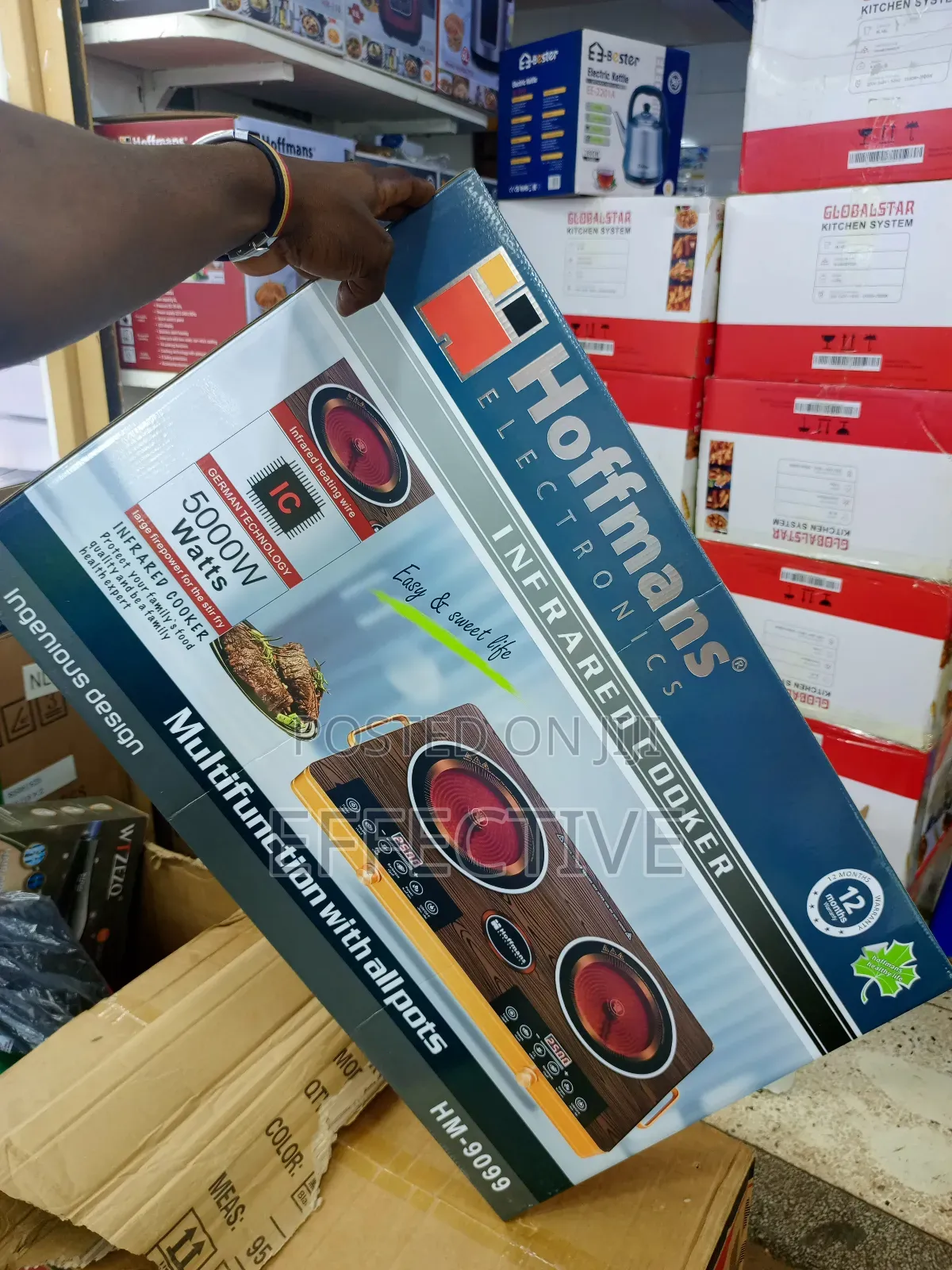 Double Infrared Cooker.